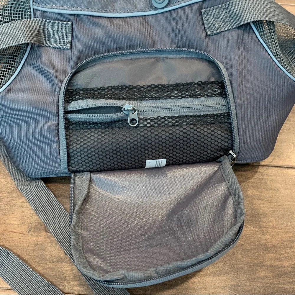 Outward Hound PoochPouch Front Dog Carrier - size medium, gray